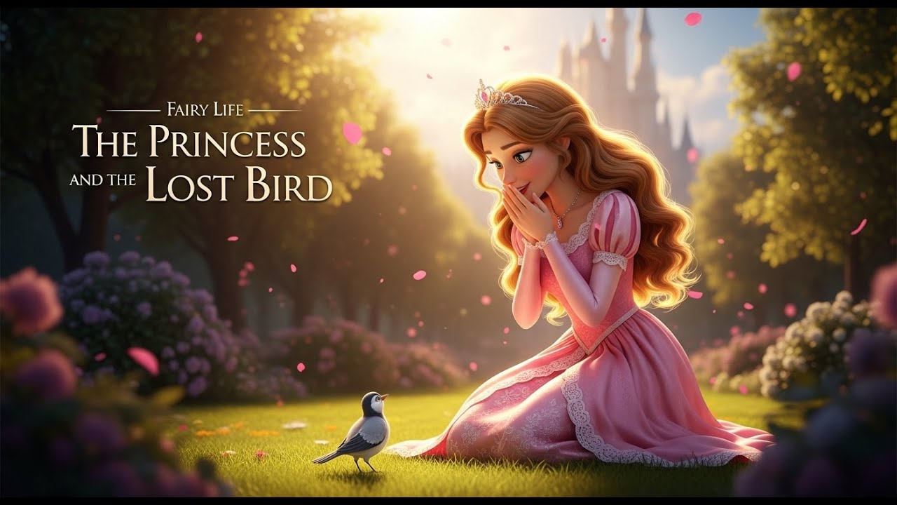 🌸 The Princess and the Lost Bird 🕊️ | A Magical Fairy Tale Animation for Kids