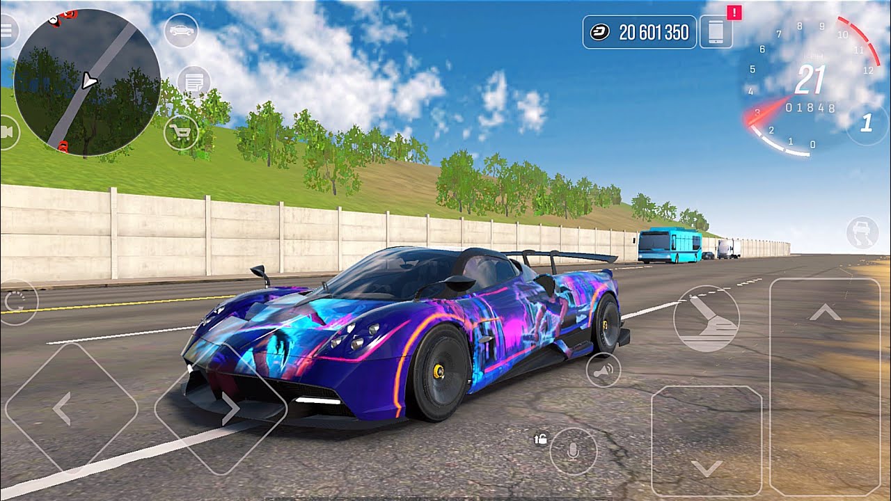 Pagani Huayra Max Level Street Racing Open World Game Drive Zone Online | Android Gameplay