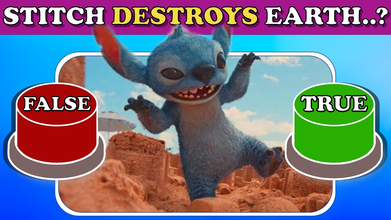 😏🚨Lilo & Stitch 2025 ultimate Quiz | ⚠️Emoji Guessing + Trivia + True or False?!