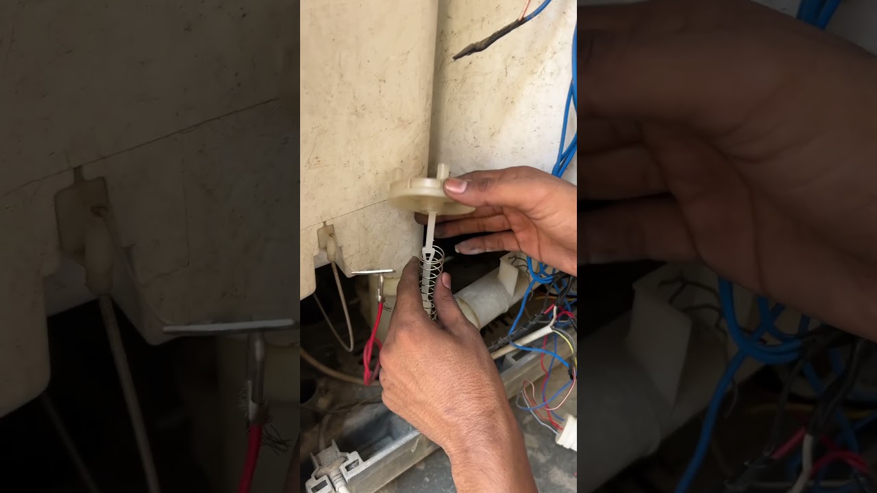 Washing machine water problem Rubber Drain Water Valve #repair #service #shorts #washingmachine