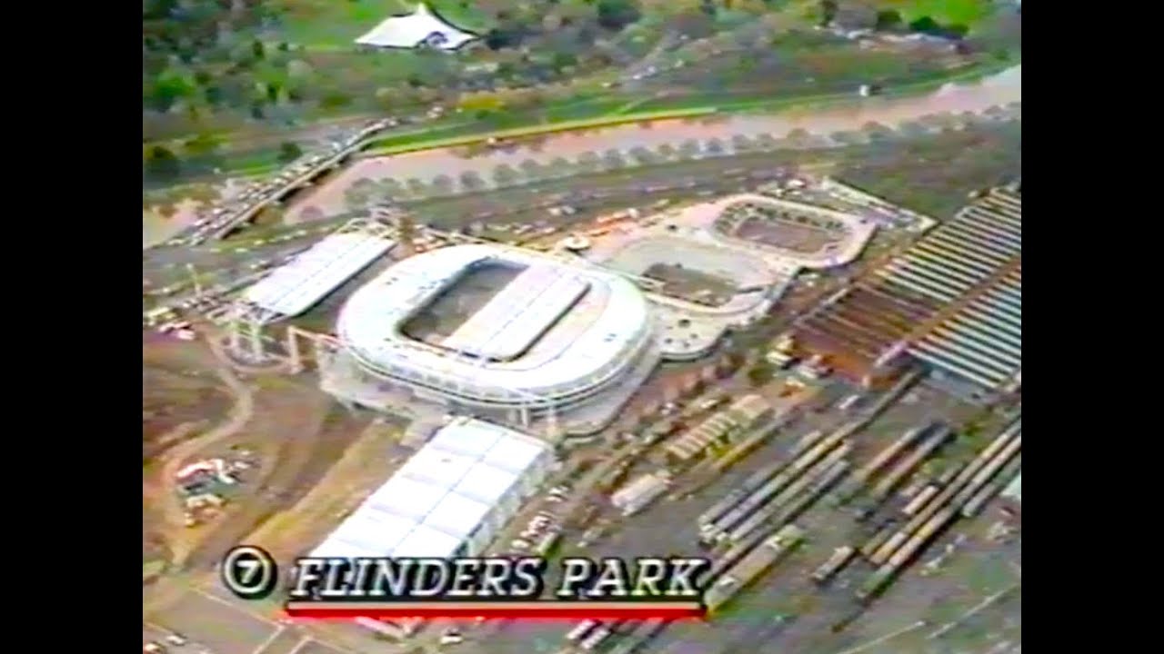 Rod Laver Arena Construction News Reports 1987