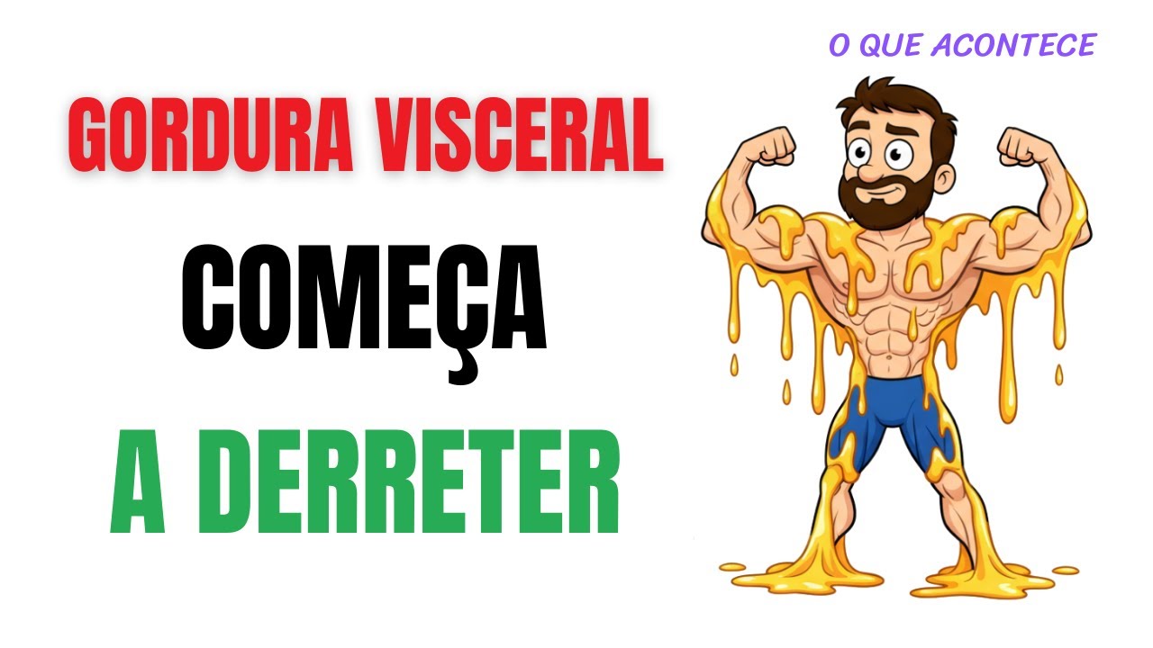 O que acontece dentro do seu corpo quando a gordura visceral começa queimar? (Explicação científica)