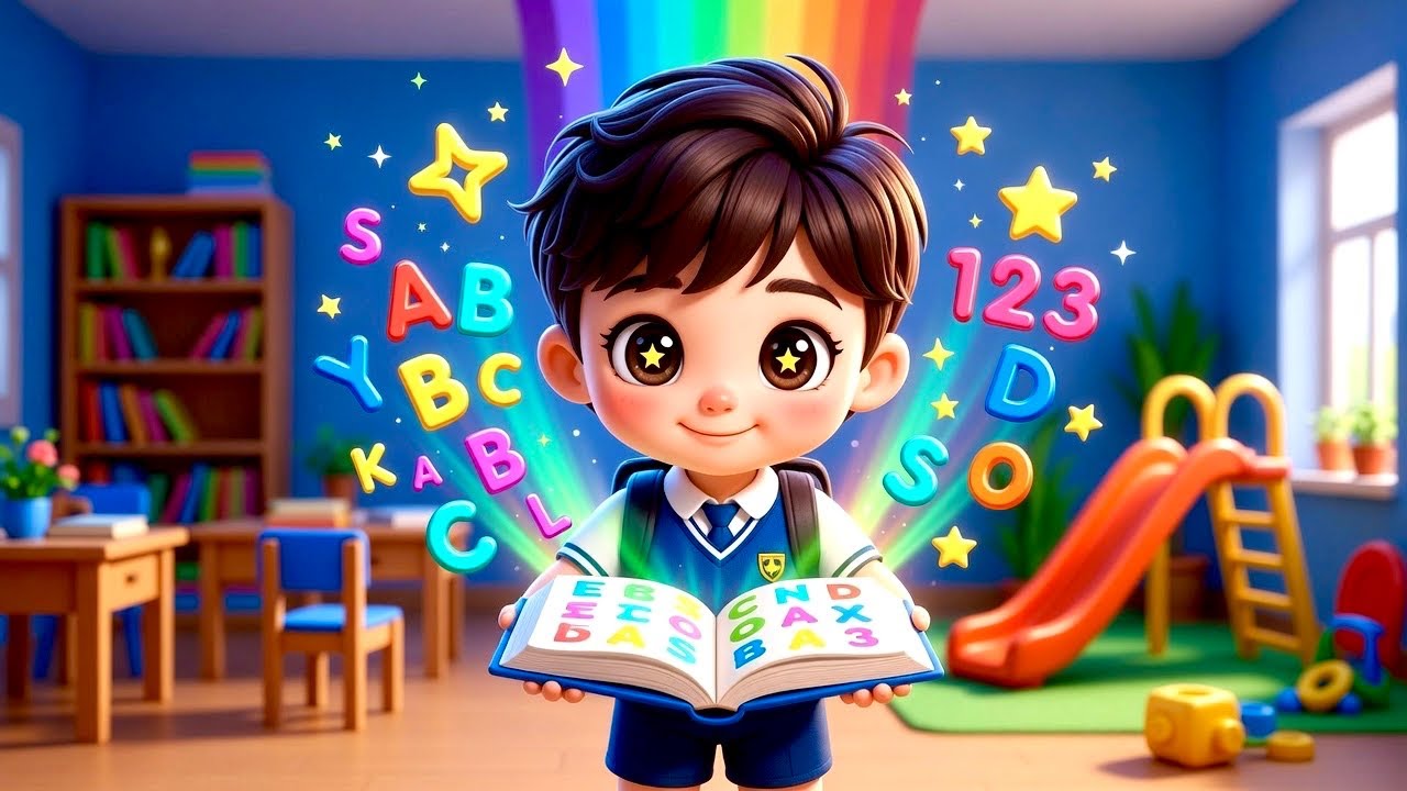पढ़ो–लिखो गीत 🌈बच्चों के लिए मज़ेदार शिक्षा राइम 🎵🦁 Education Rhyme for Kids 🌈