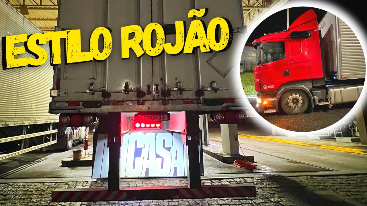 OUTRA VIAJEM DE CAMINHÃO ESTILO BAUZEIRO ROJÃO/NOSSA ROTINA