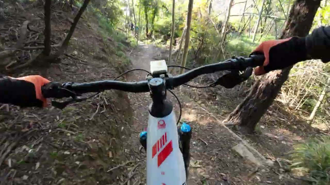 ENDURO Mtb Arenzano Dji osmo 3 Trail Alta Tensione, DH Lerone