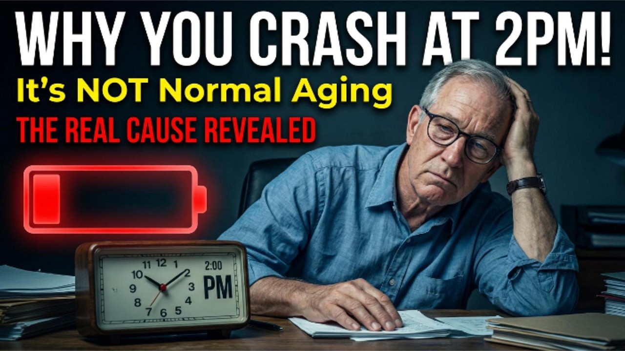 Why You’re Exhausted by 2 PM Every Day — The Real Reason Your Doctor Never Mentions”