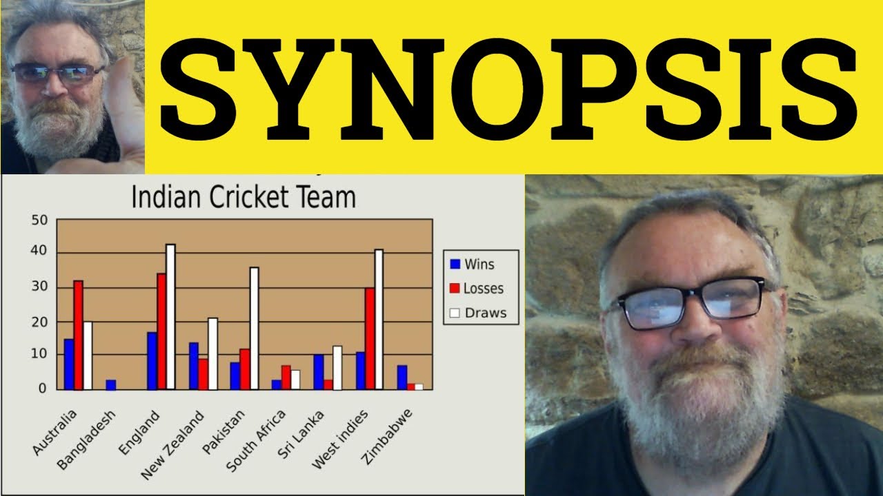 🔵 Synopsis Meaning - Synopsis Examples - Synopsis Definition - Synopsis