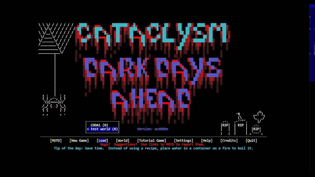 Cataclysm: Dark Days Ahead! / Jabberwocky Jubilant / Ep: 01