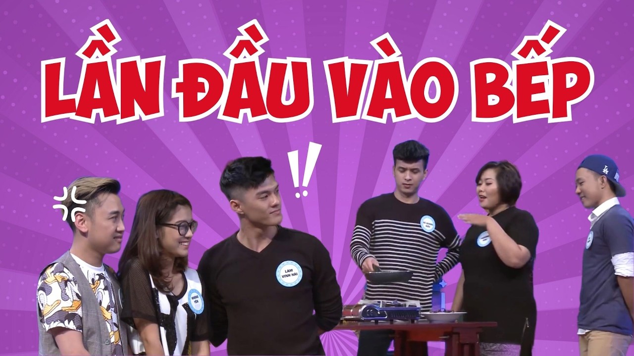 Trai đẹp HỒ QUANG Hiếu bối rối khi LẦN ĐẦU VÀO BẾP