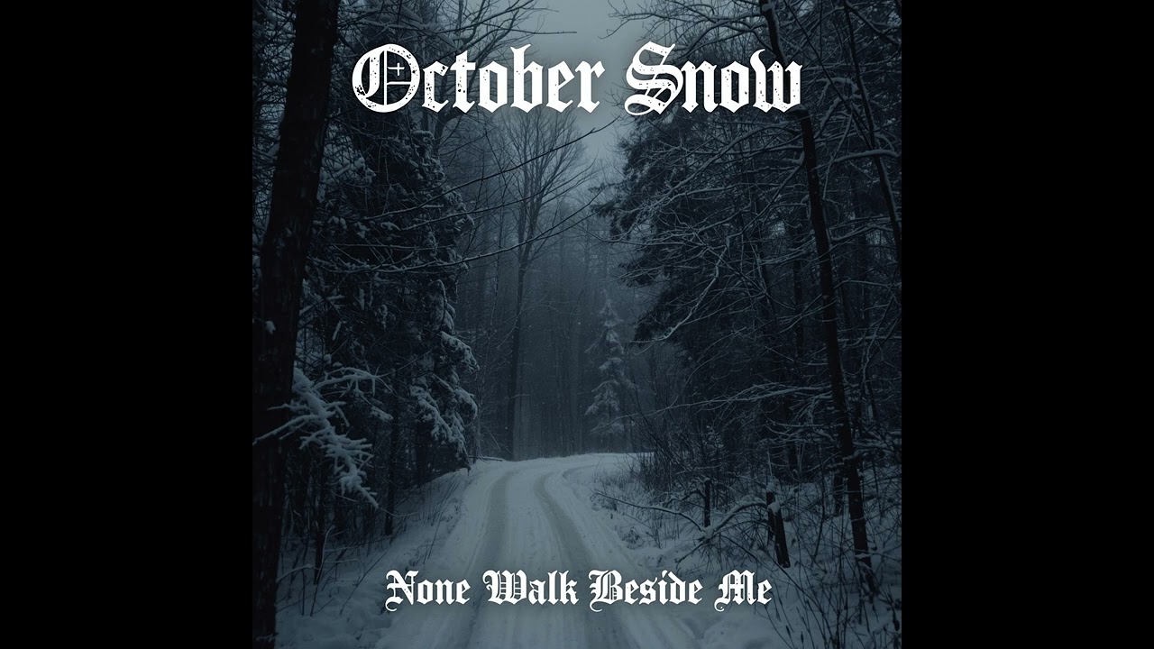 October Snow - A Lonely Stairway Through the Dark