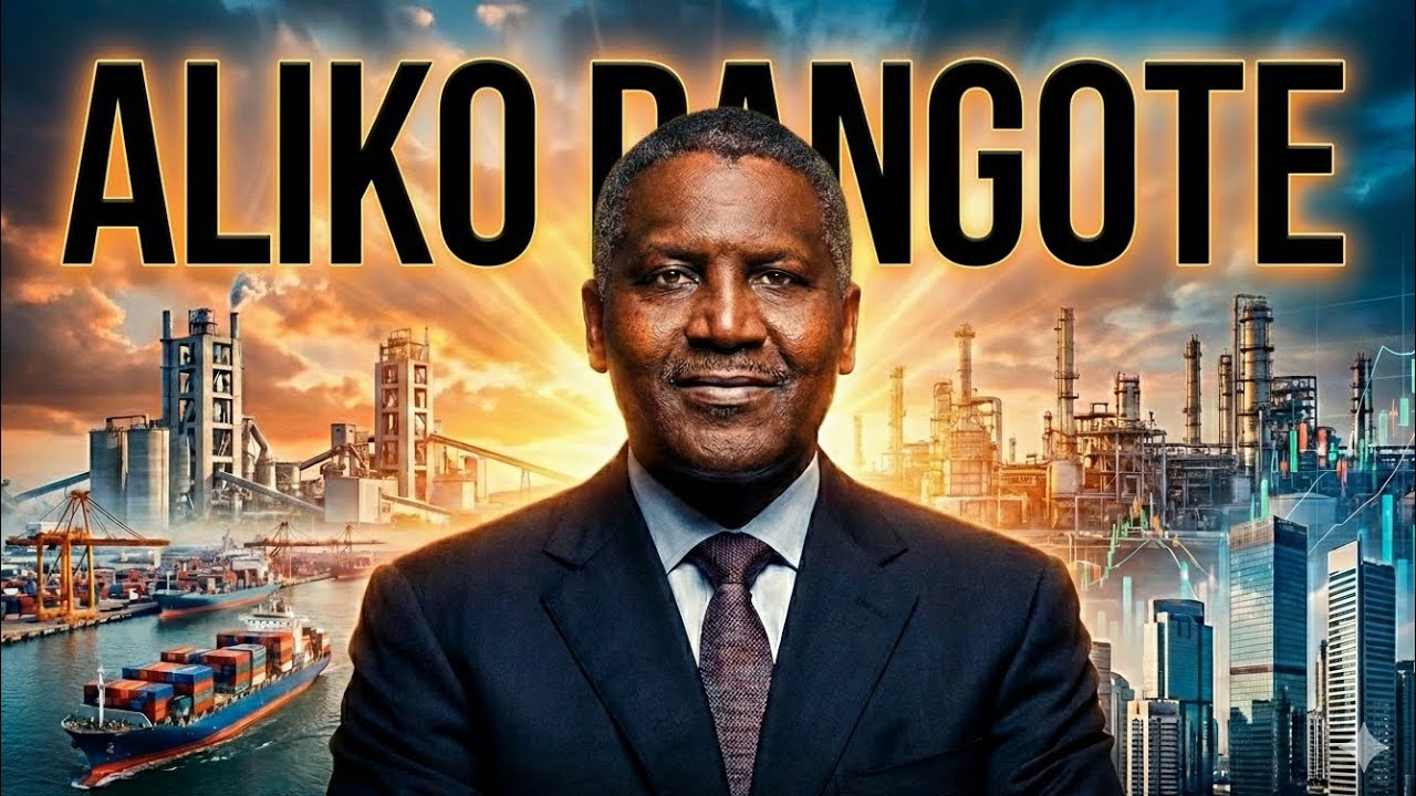ALIKO DANGOTE : DE ZÉRO À MILLIARDAIRE | L’homme le plus riche d’Afrique