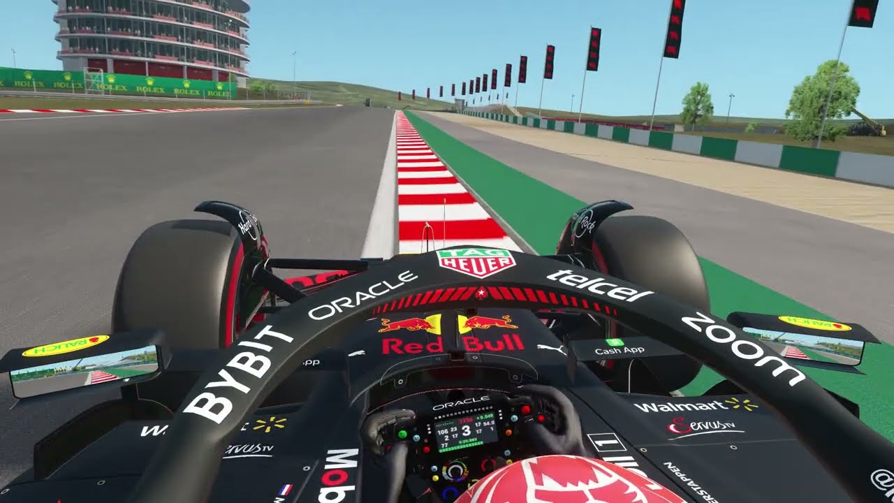 F1 at MotoGP circuits Part 1: The portuguese GP at Algarve. RB19 Verstappen onboard at Portimão