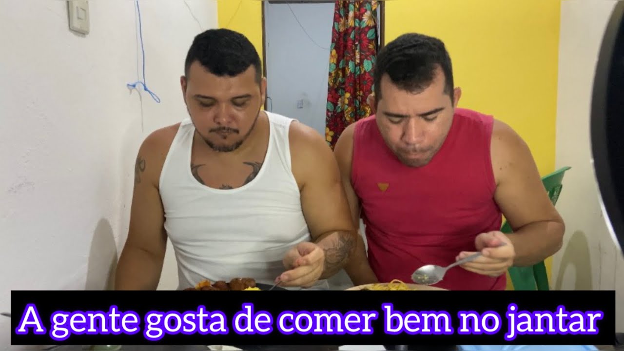 A gente gosta de comer bem no jantar 😋