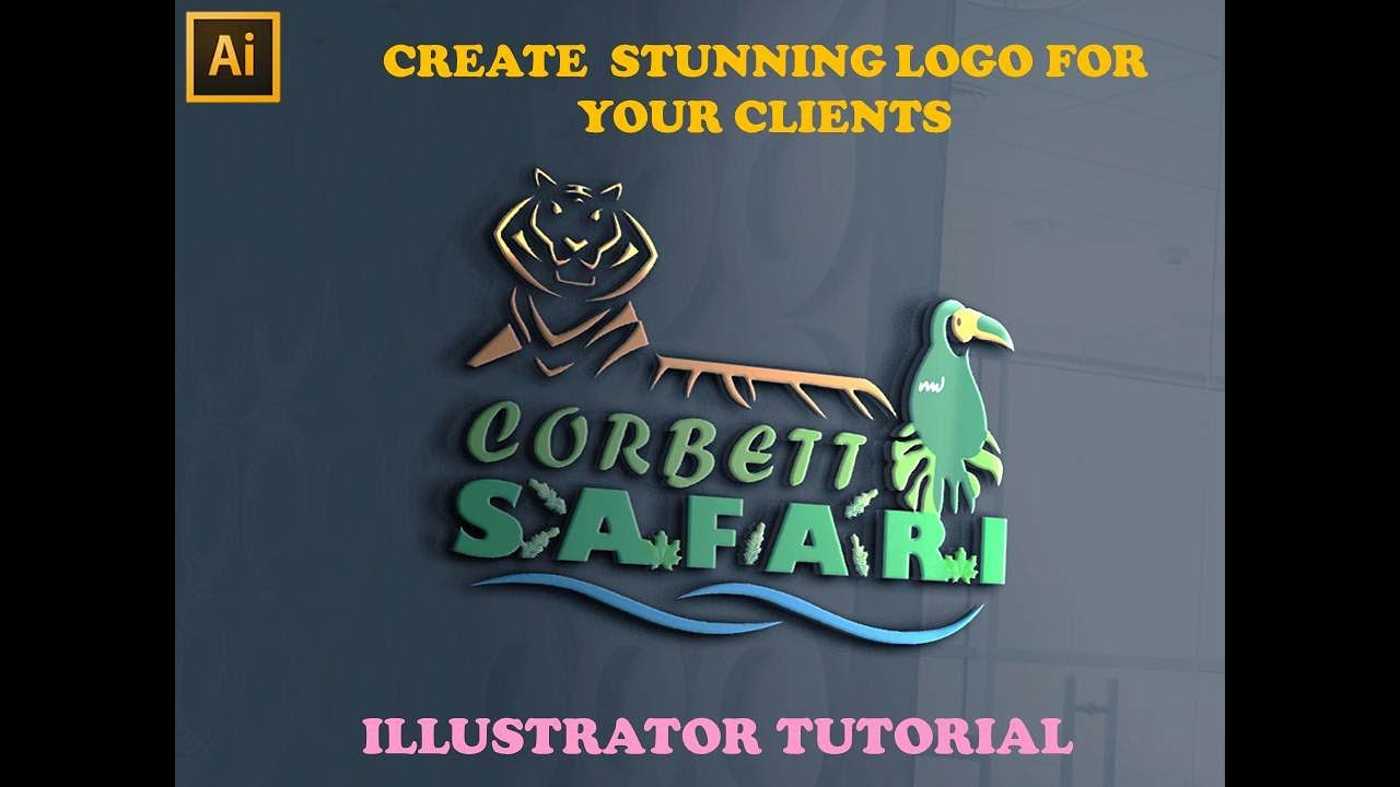 Logo Kaise Banaye | Adobe Illustrator Tutorial | How To Create Logo For Your Clients|
