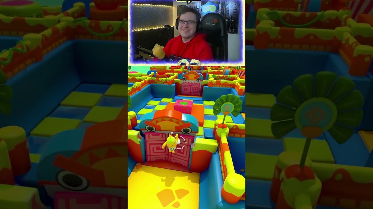 Fall Guys Lost Temple W For Squad #fallguys #livegaming #shorts