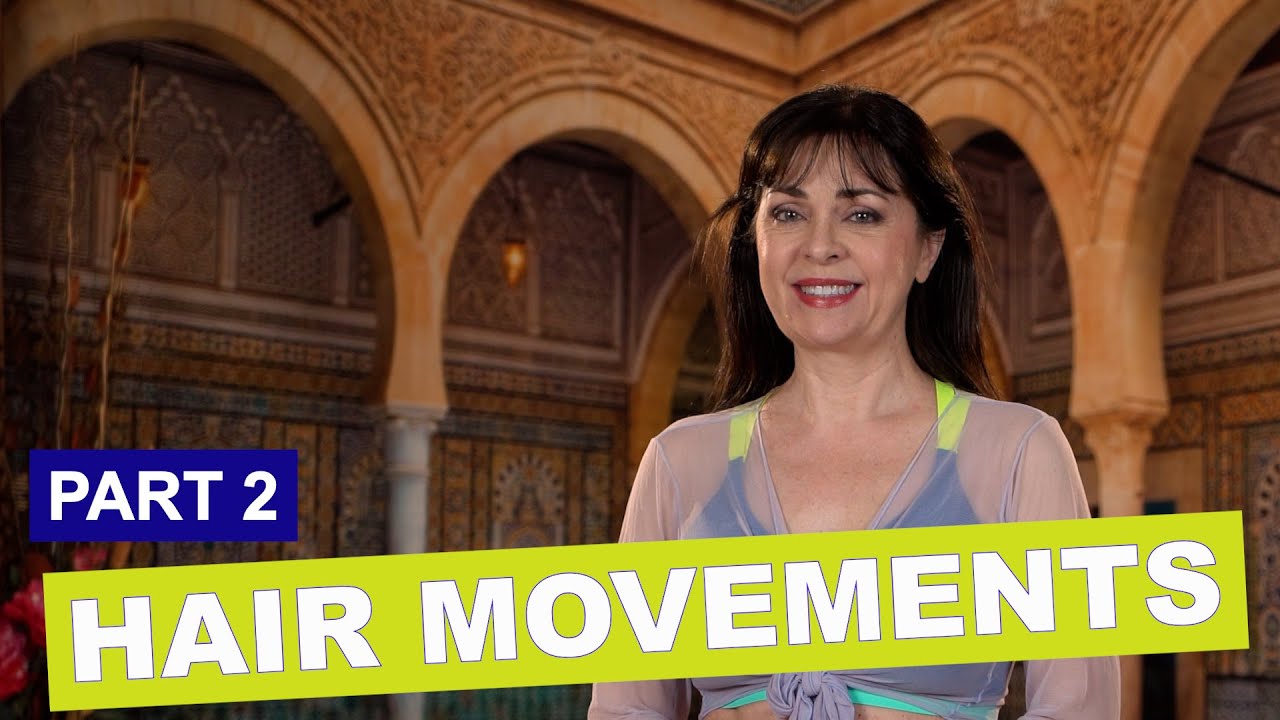 Hair and Head Movements in belly dance (part 2) - figure 8