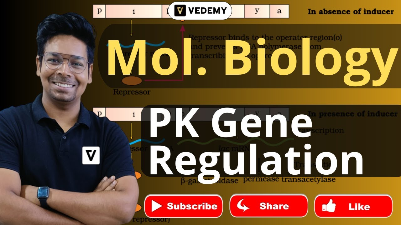 Prokaryotes Gene Regulation | Molecular Biology | Virendra Singh | CSIR | GATE | DBT | ICMR | CUET |