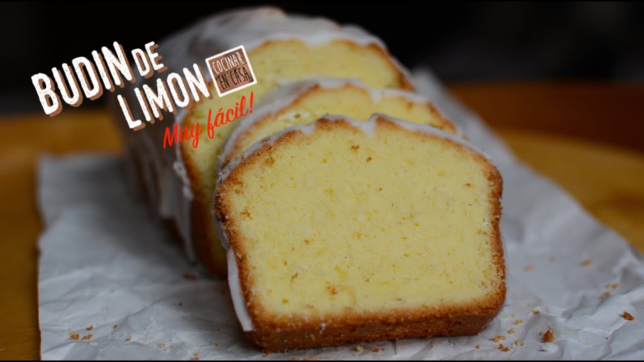 Receta f&aacute;cil de Bud&iacute;n de Lim&oacute;n