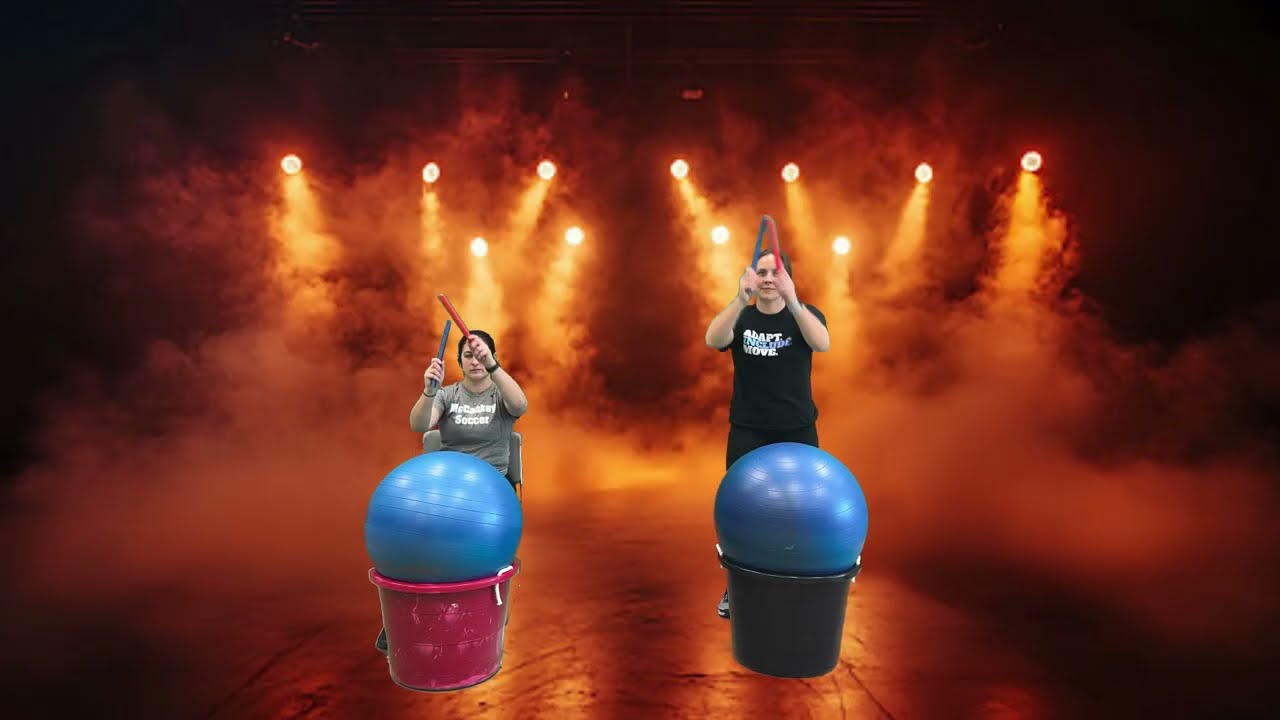 Adapted Cardio Drumming - Where Have You Been (w/ Visuals)