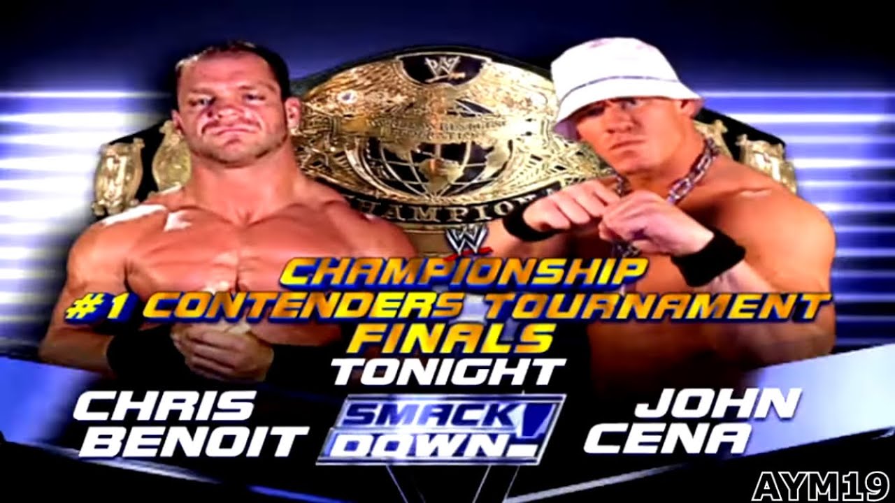 John Cena vs Chris Benoit SmackDown! 4/17/2003 Highlights