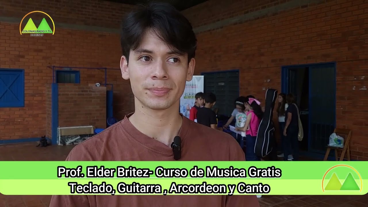 Elder Britez Prof. de Musica Colonias Radio y Tv