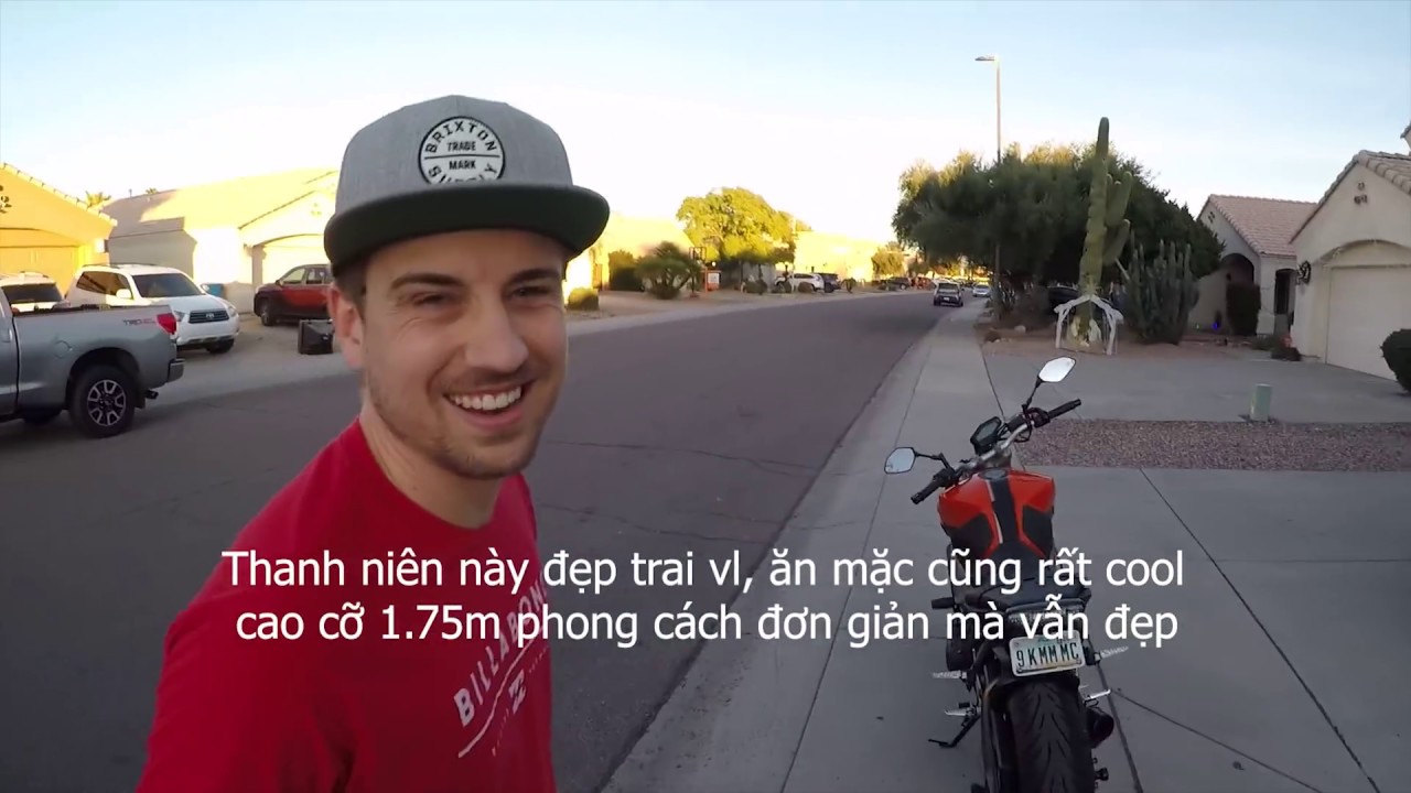 MVlog 94: Thanh niên Mỹ bán rẻ Yamaha MT09 siêu keng giá 80tr bị bạn gái xinh như hotgirl giận bỏ đi