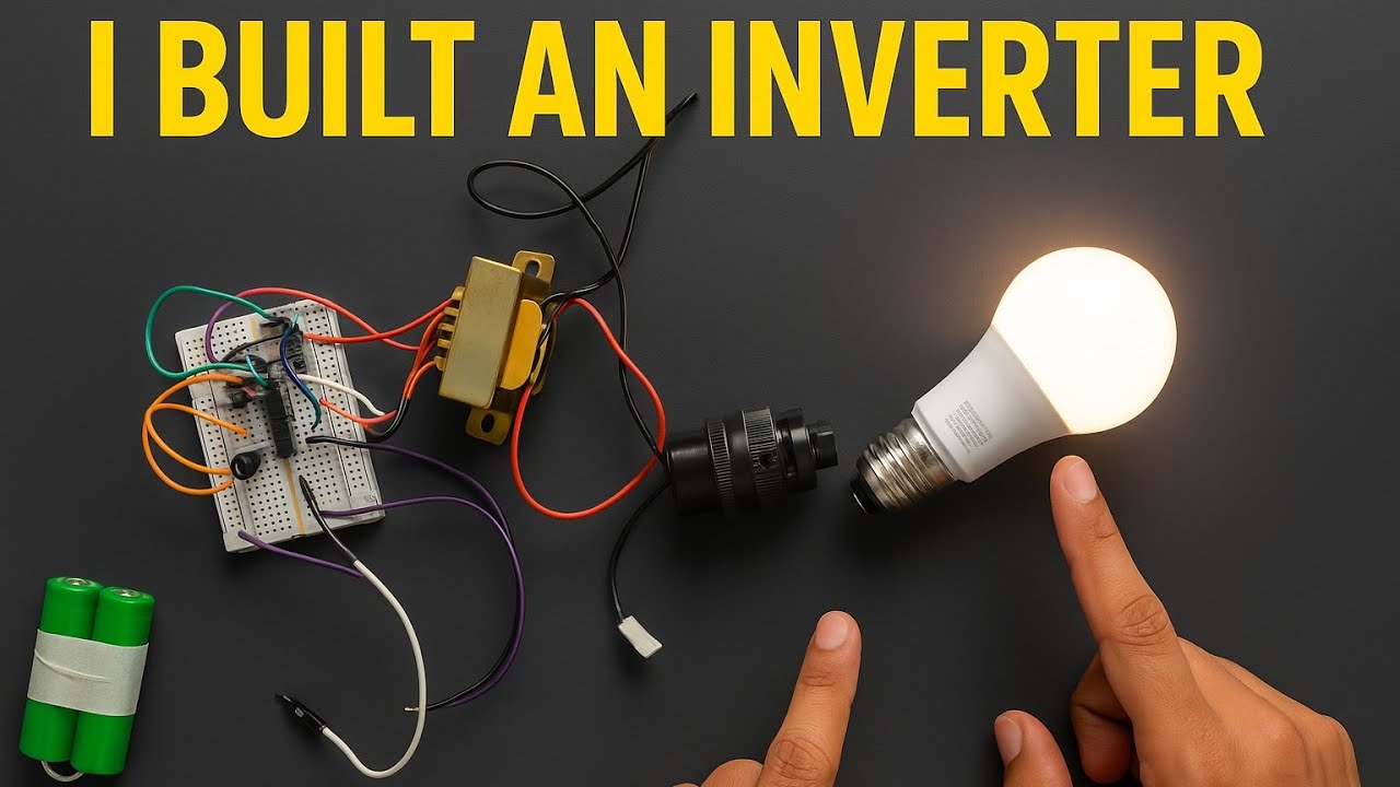 How to Make an Inverter | Inverter कैसे बनाएं | Transformer से बनाया इनवर्टर 💯