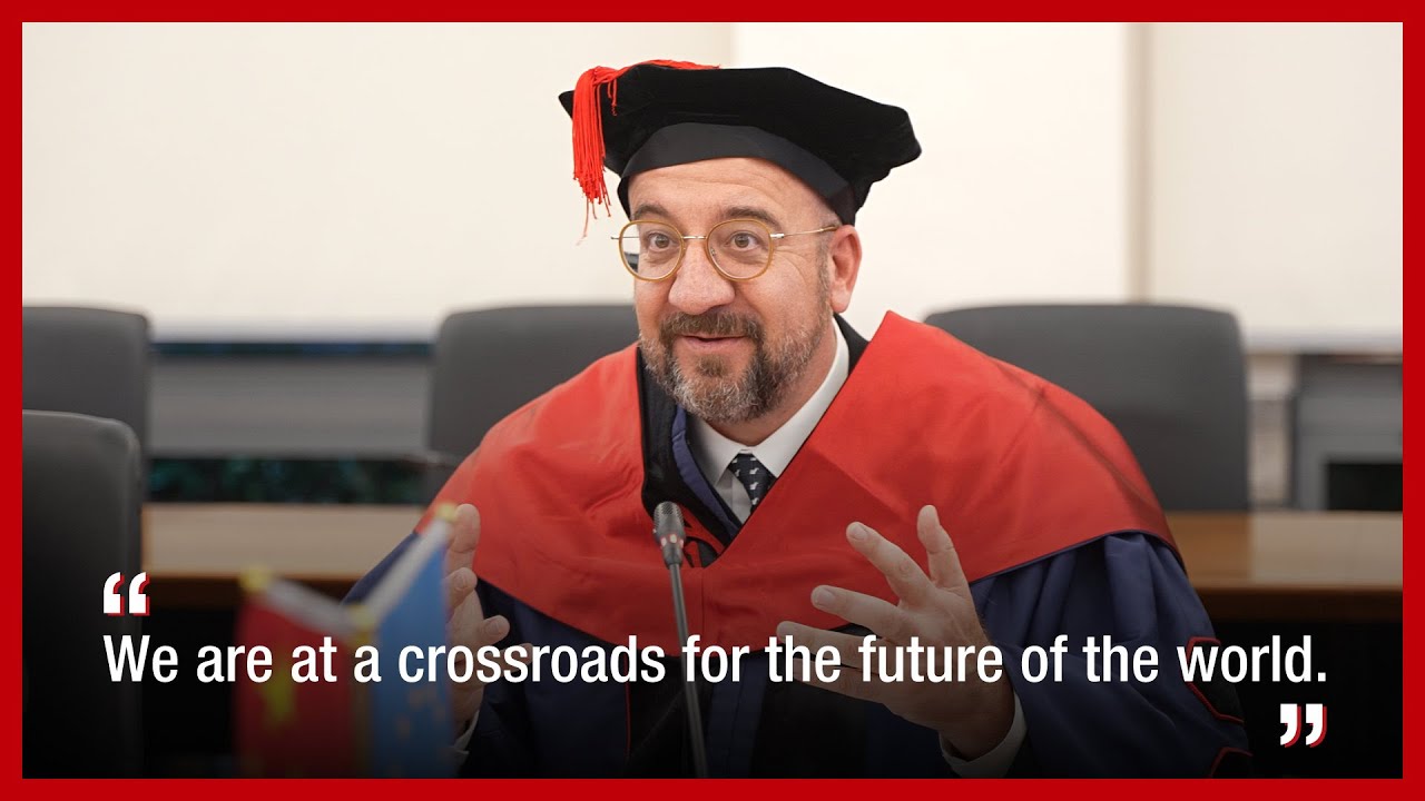 CEIBS Welcomes Former President of the European Council Charles Michel as Distinguished Professor
