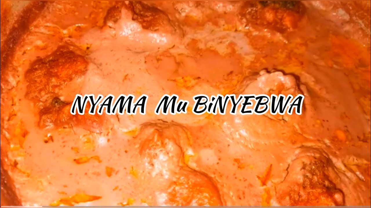 How to prepare pasted beef /meat in gnuts /nyama mu binyebwa