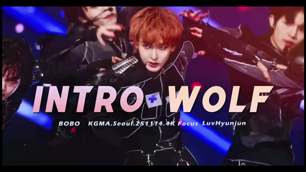 [4K] KGMA SMTR25 현준 HYUNJUN 'Intro+늑대와 미녀 (Wolf)' FANCAM