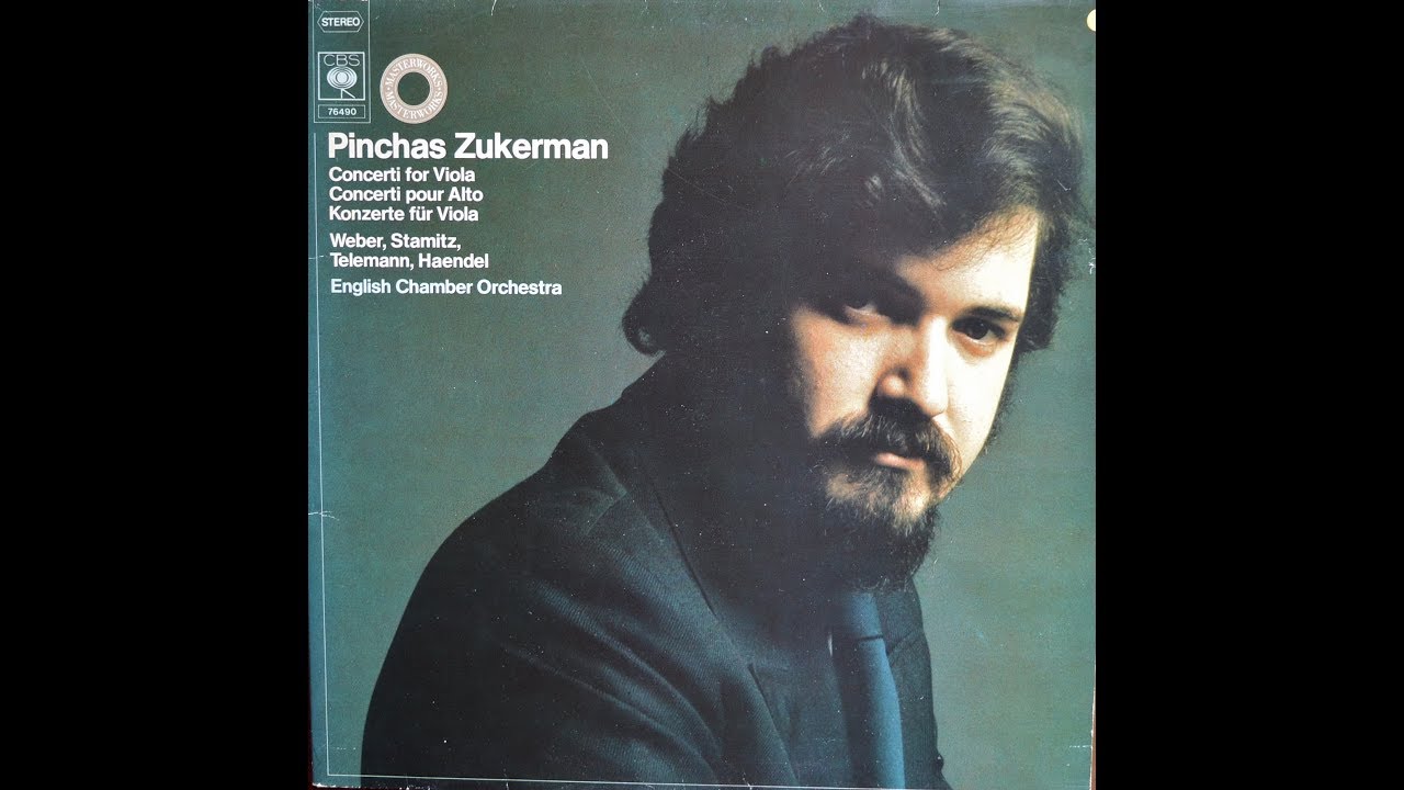 Pinchas Zukerman met Andante en Rondo Ungarese CM von Weber