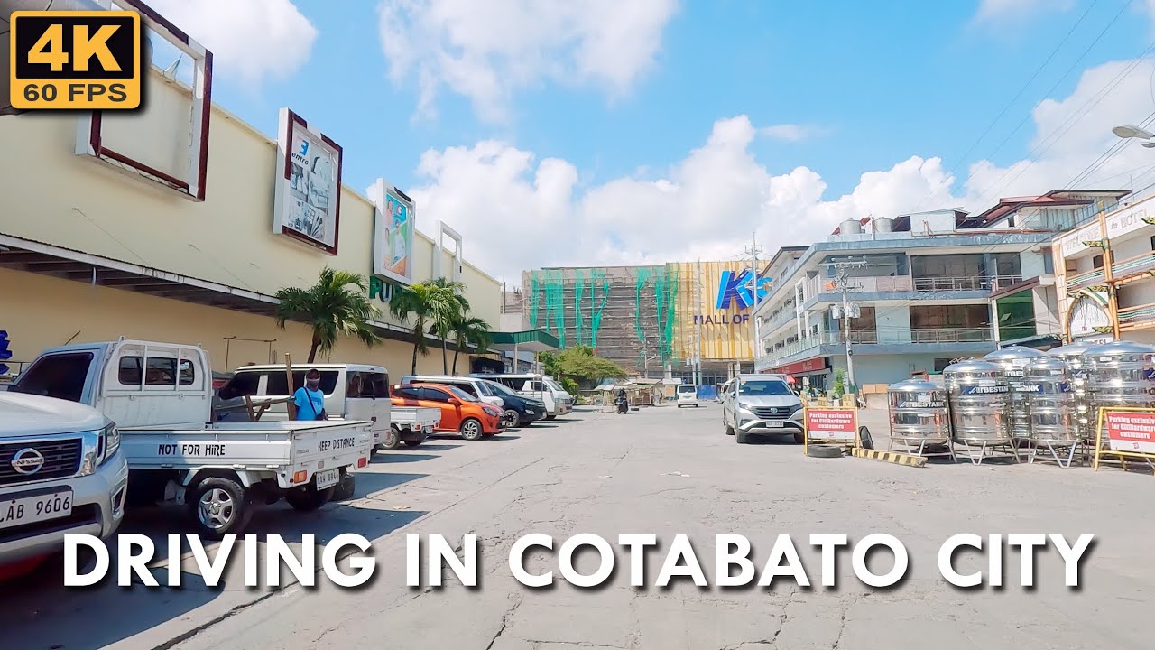Saturday Morning Drive | Daily Travel 343 | Driving in Cotabato City | 4K UltraHD 60fps
