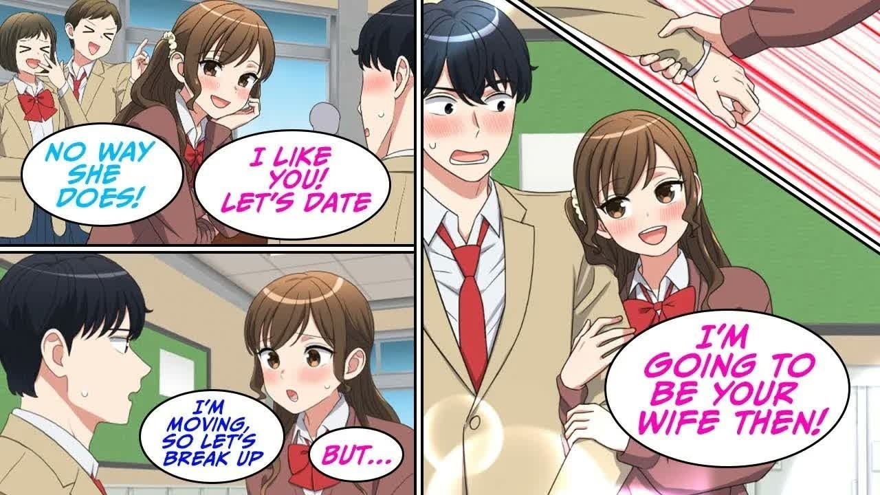 RomCom The beautiful girl sitting next to me faked a confession to me Manga Dub