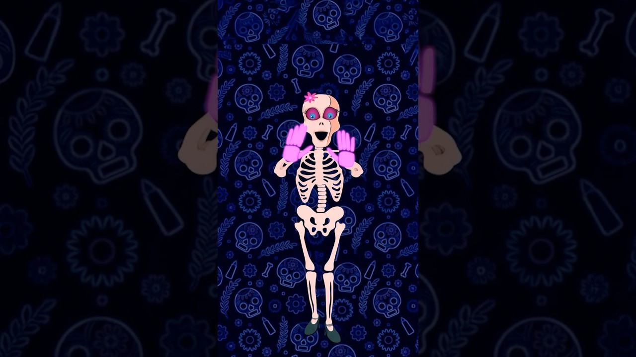 Skeletons Mixing The Colors Part 1 #teeheetown #shorts #kids #colormixing