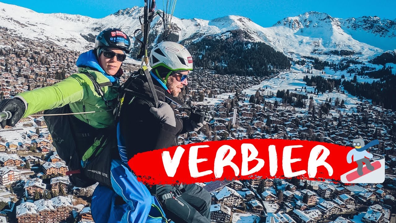VERBIER en HIVER, LE PLEIN DE PURES SENSATIONS : SKI, PARAPENTE, LUGE - VLOG VOYAGE ALPES