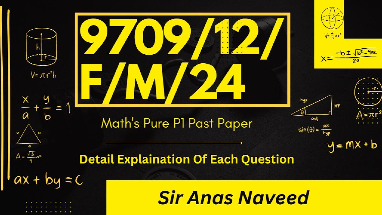 9709/52/F/M/24 solved