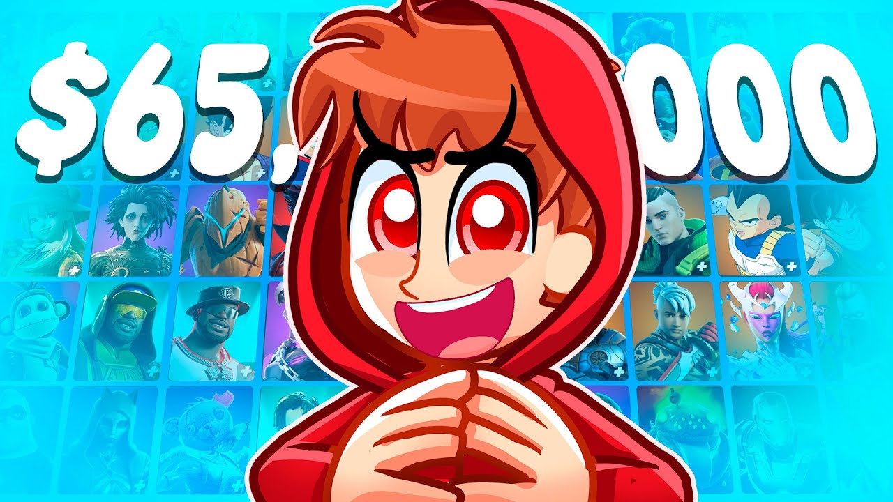 Spending $6,124,173 on V-BUCKS in Fortnite!