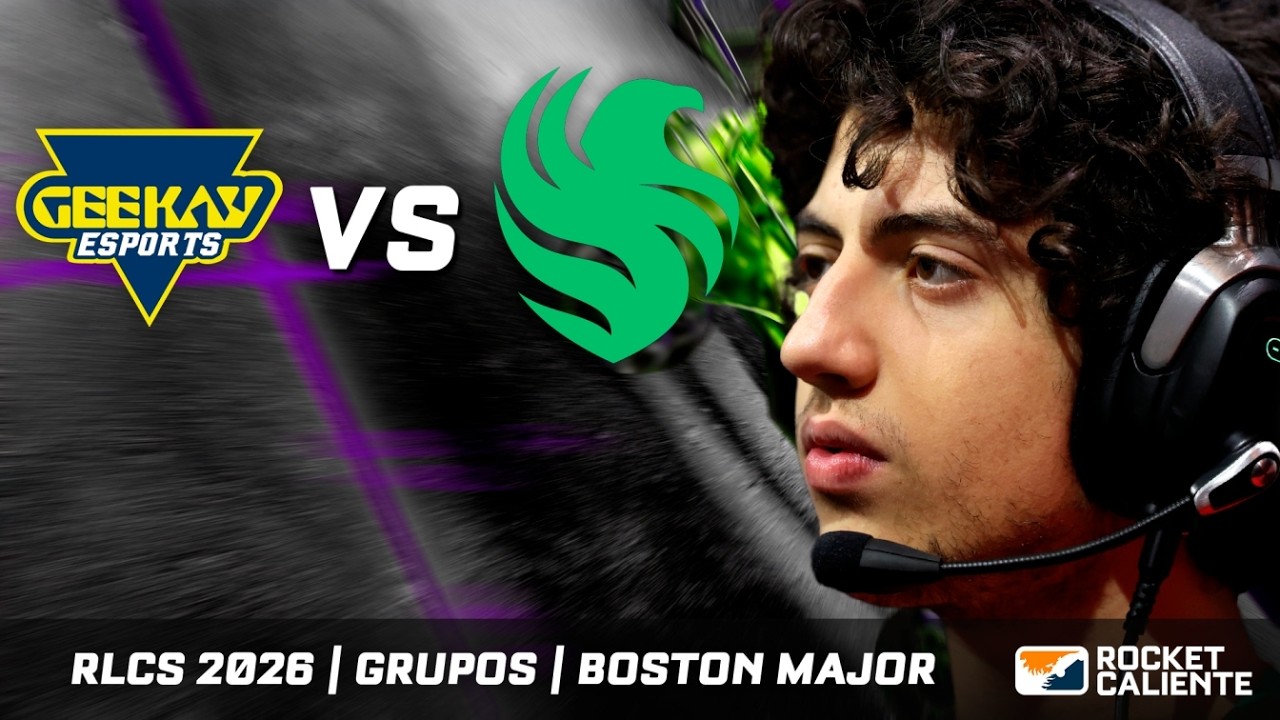 Son dioses MECÁNICOS 🦅 GEEKAY ESPORTS vs FALCONS | RLCS 2026 | GRUPOS | BOSTON MAJOR