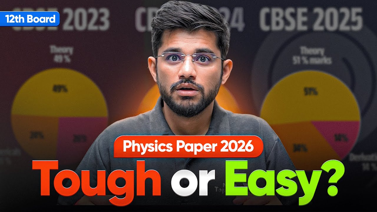 CBSE 2026 Physics Board Ka Paper Tough Aayega? 😱 | Full Analysis Revealed🔥| Ravi Sir 📖