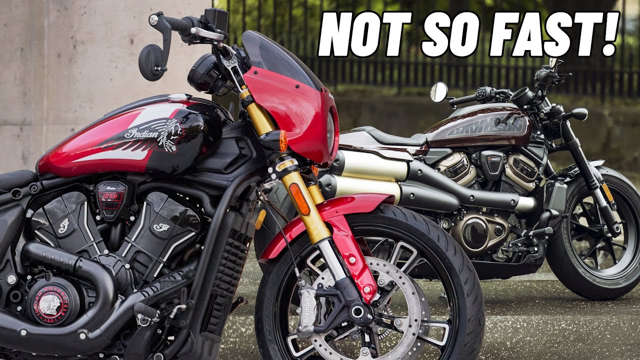 Indian Scout 101 против Harley Sportster S