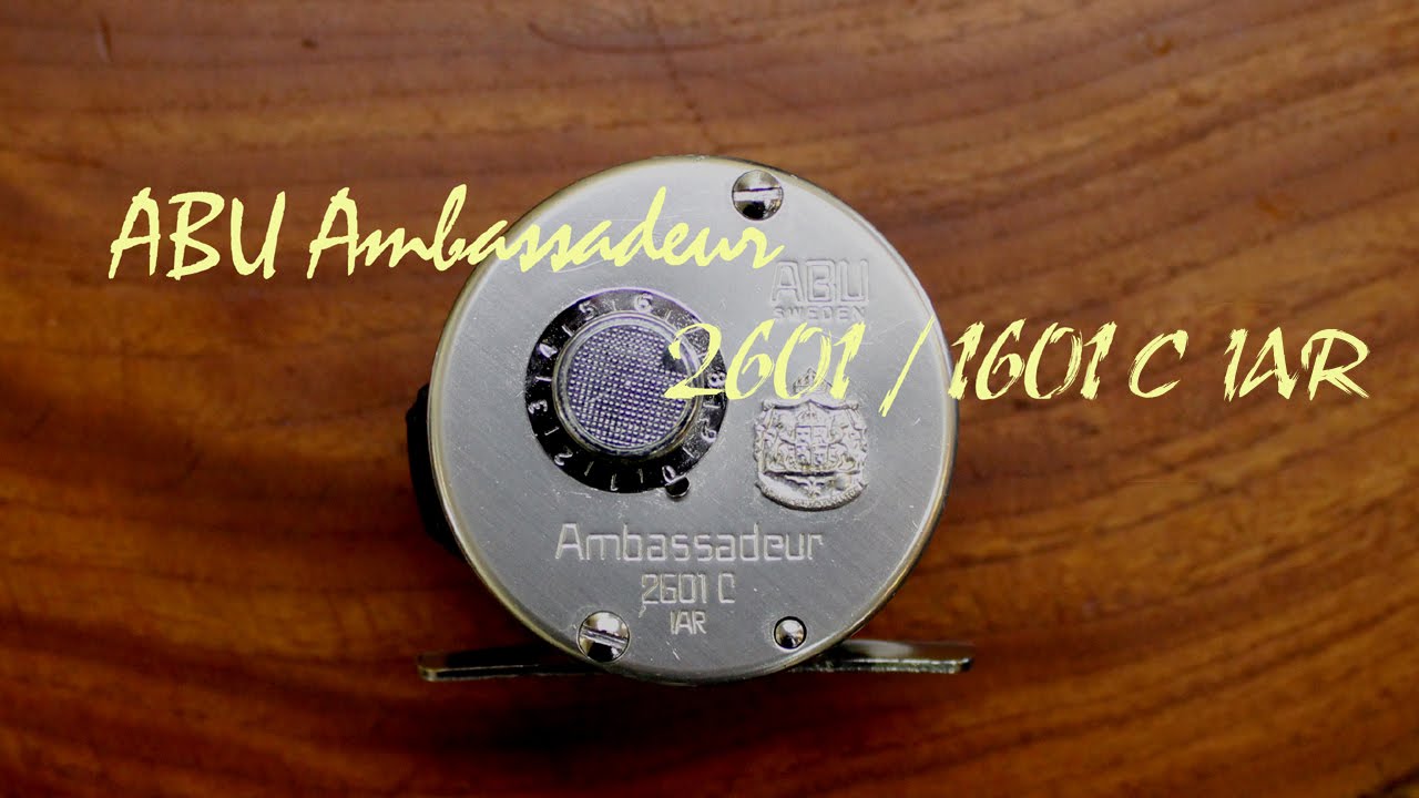 ABU Ambassadeur 2601C IAR 分解・組み立て 1601C/1600C/2600C
