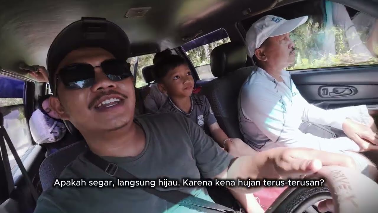 Car Vlog - Perjalanan ke Parang Batang. Kebun sawit yang baru 1 minggu tanam seperti apa keadaannya?