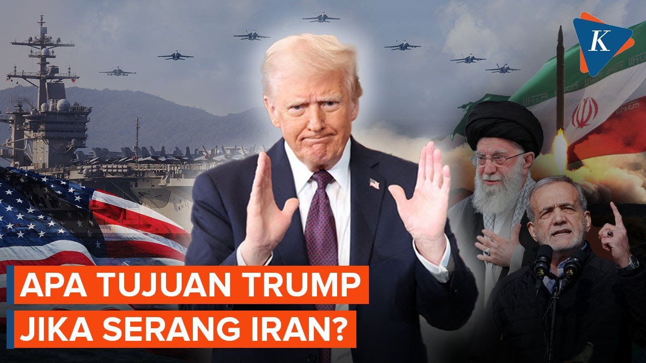 Semua Sudah Siap, Apa Sebenarnya Tujuan Trump jika Serang Iran?