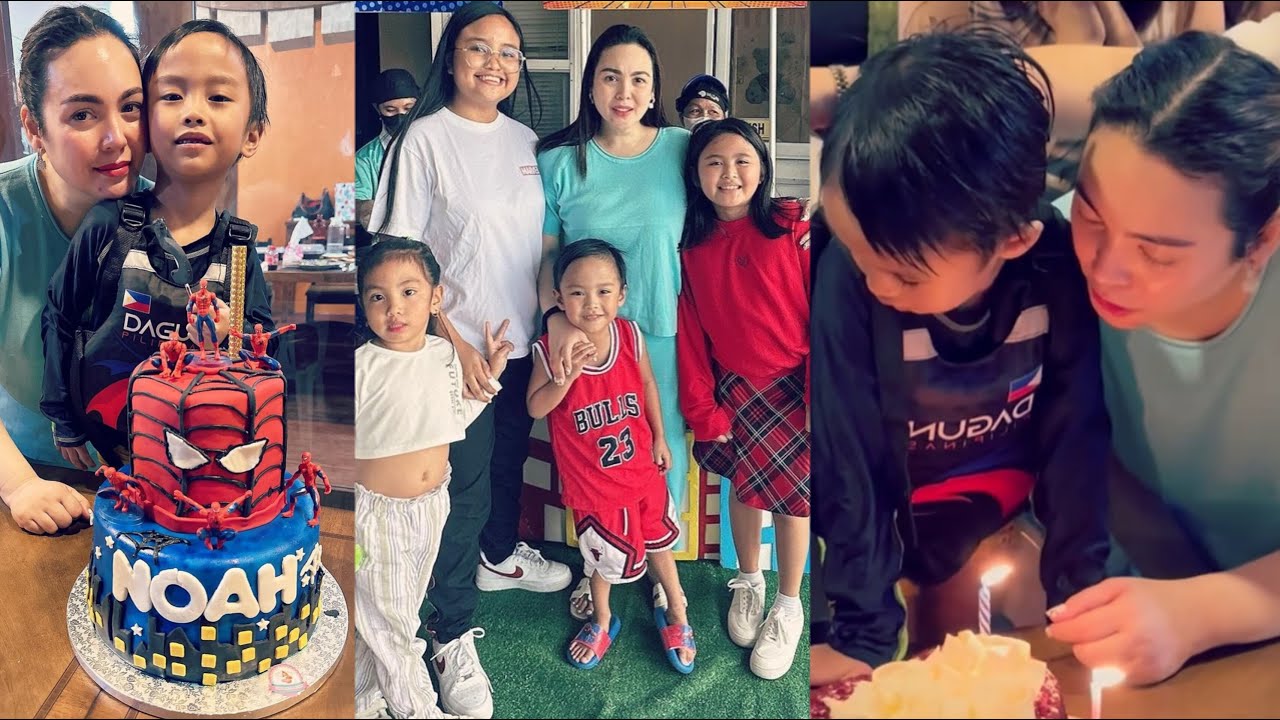 Adopted Child na Bunsong ANAK ni Claudine Barretto nasi Noah Joaquin Nag-celebrate ng 5th Birthday❤️