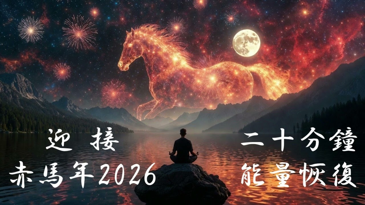 聽完後覺醒了! 寧靜的盡頭是安詳! 迎接赤馬年2026必聽二十分鐘