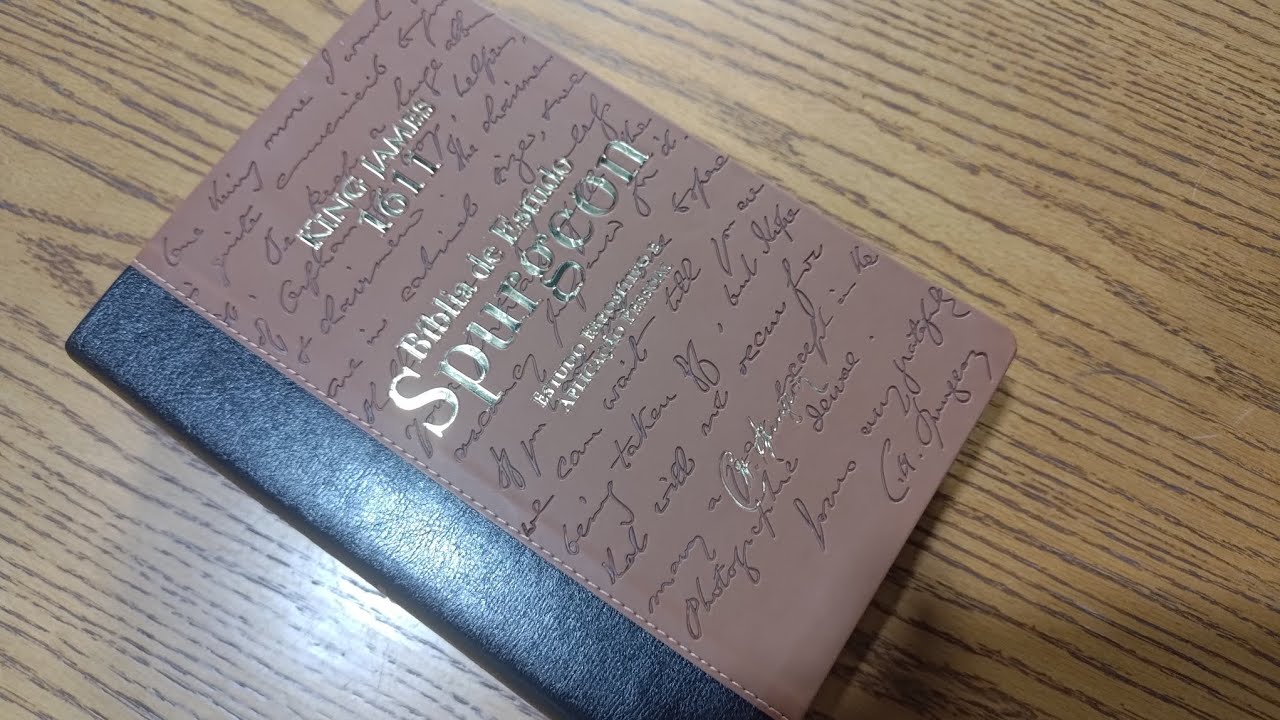 Bíblia de Estudo Spurgeon King James 1611