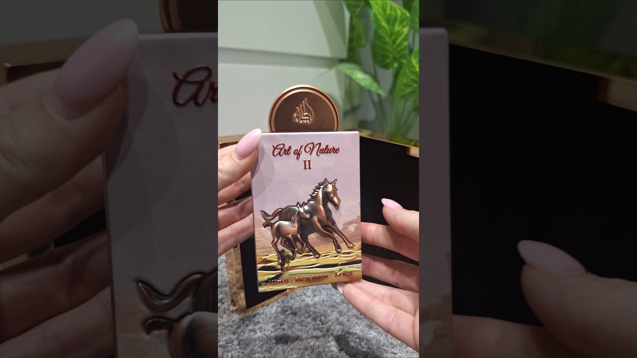Unboxing perfume Art Of Nature II  by Lattafa pride
