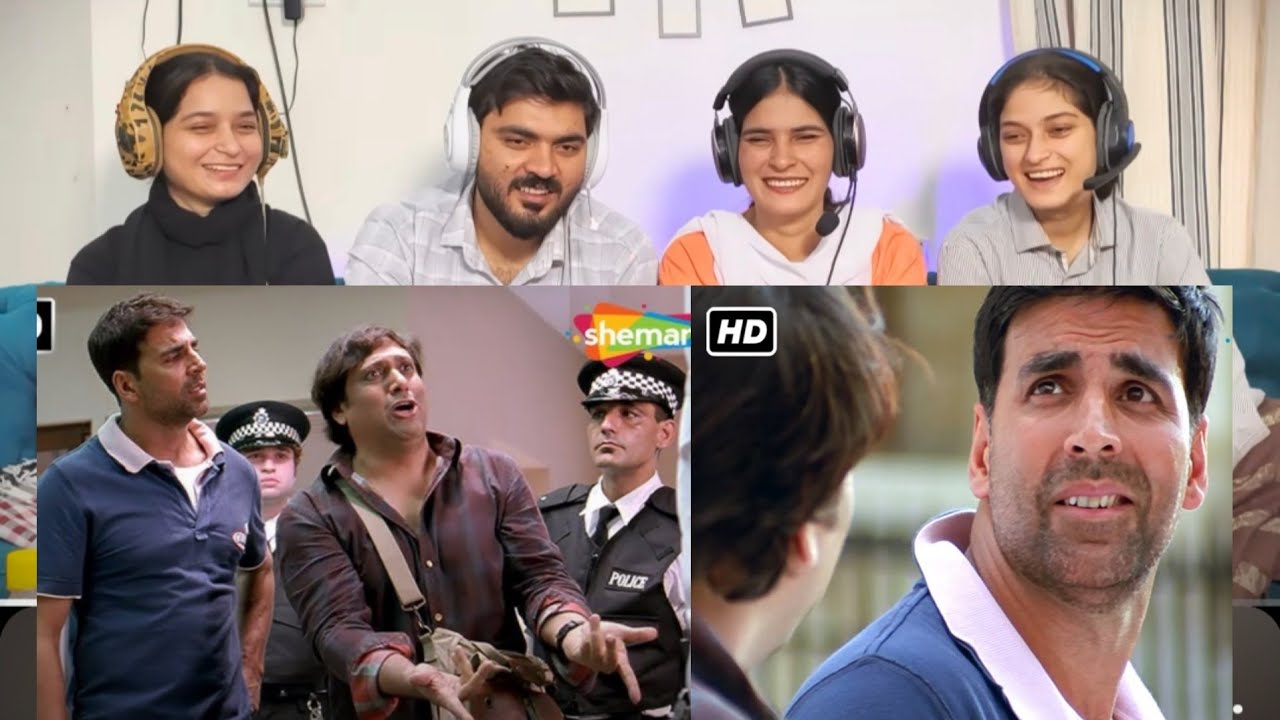 Bollywood Comedy Reaction 🤣 | Bhagam Bhag Ft. Akshay Kumar & Govinda (Part 4)