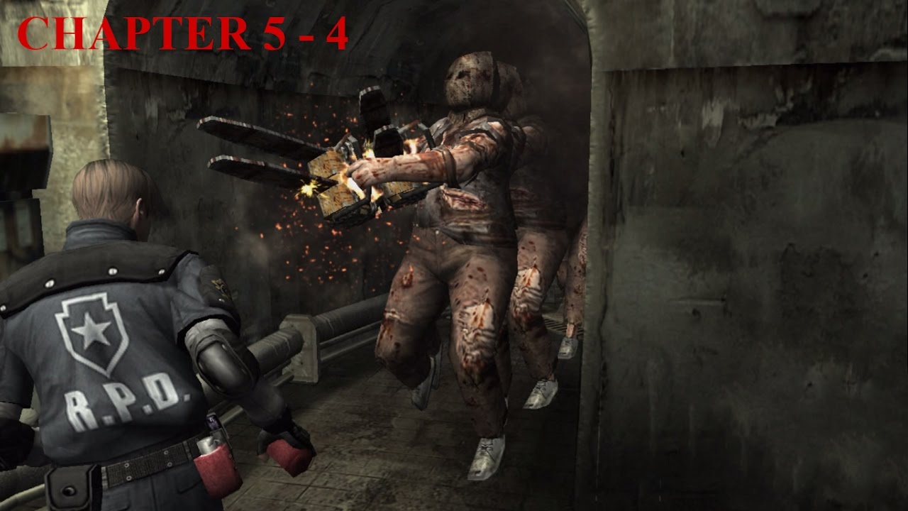 Resident Evil 4 - Story (Welcome To Hell) Mode - Chapter 5-4 (New Game - Professional) HQ