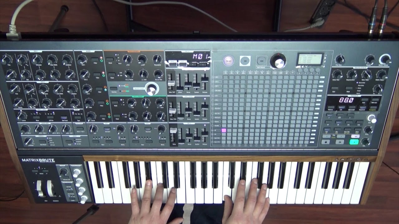 Arturia MatrixBrute - Factory Presets Demo